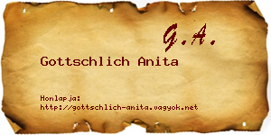 Gottschlich Anita névjegykártya
